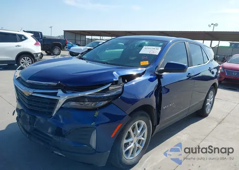 2022 Chevrolet Equinox Fwd Lt из США, поврежденный, VIN 3GNAXKEV6NL225315